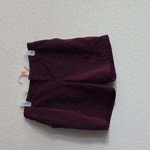 32° cool large purple maroon burgundy ladies cargo shorts